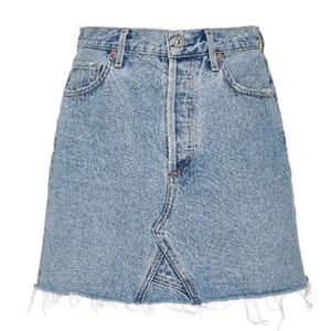Citizens high rise denim skirt- premium vintage collection